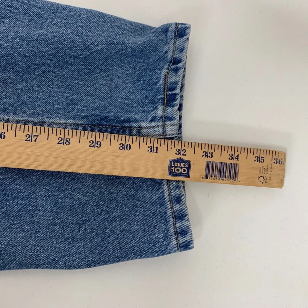 Levi's‎ 550 Relaxed Straight Leg Mens 42x32 (39x32) Blue Vintage Denim Jeans